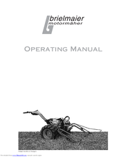 Briel motormaher Brielmaier Operating Manual