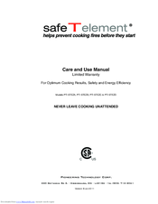 Safe-T-element PTI STEZD Care And Use Manual