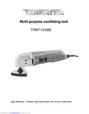 Terratek TPMT15VBE User Manual