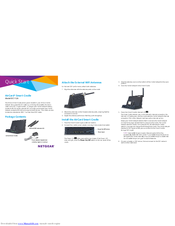 Netgear DC112A AirCard Smart Cradle Quick Start Manual