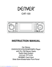 Denver cat-120 Instruction Manual