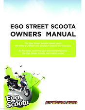 EGO Street Scoota Owner's Manual