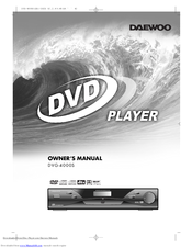 Daewoo DVG-4000S Owner's Manual