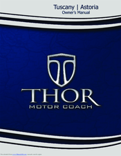 Thor Motor Coach tuscany 2013 Owner's Manual