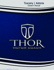 Thor Motor Coach Astoria Owner's Manual