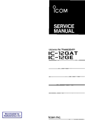 Icom IC-12GE Service Manual