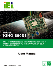 IEI Technology KINO-690S1 User Manual