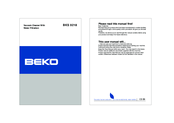 Beko BKS 9218 User Manual