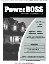 PowerBoss 30230 Operator's Manual