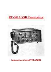 RF Communications RF-301A Instruction Manual