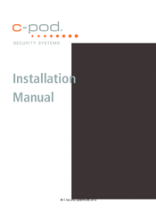 C Security Systems c-pod Installation Manual