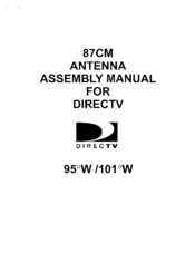DirecTV 95 W Assembly Manual