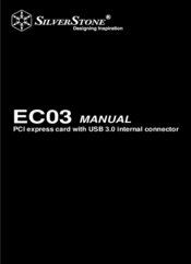 SilverStone EC03 Manual