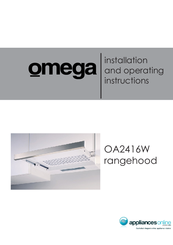 Omega OA2416W Installation And Operating Instructions Manual