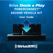 Sirius XM RAdio Dock & Play PowerConnect User Manual