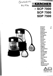 Kärcher SDP 7500 Manual