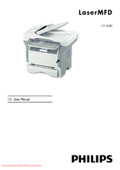 Philips LaserMFD 6080 User Manual