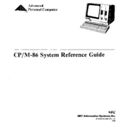 NEC CP/M-86 System Reference Manual