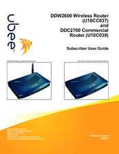 Ubee DDC2700 Subscriber User Manual