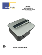 Nice Apollo METRO ETL Installation Manual