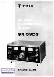 Trio 9R-59DS Operating Manual