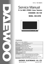 Daewoo DSC-3270E Service Manual