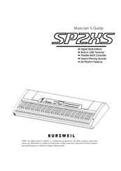 Kurzweil Sp2xs Manuals Manualslib