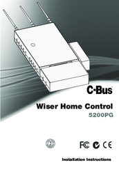 C-Bus 5200PG Installation Instructions Manual