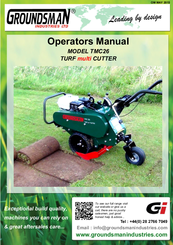 Groundsman TMC24 TURF multi Cutter Operator's Manual
