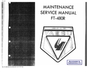 Yaesu FT-480R Maintenance Service Manual
