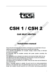 TSS CSH 1 Installation Manual