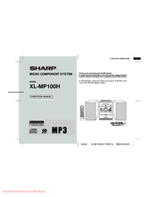 Sharp CP-MP100H Operation Manual