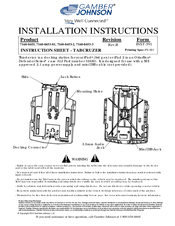 Gamber Johnson TabCruzer Installation Instructions