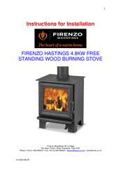 Firenzo Hastings Instructions For Installation Manual