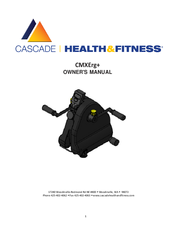 Cascade CMXErg+ Owner's Manual