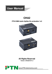 PTN CHA2 User Manual