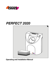 Isgus Perfect 2020 Operating And Installation Manual