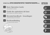 Epson Stylus Office BX600FW Series Operation Manual