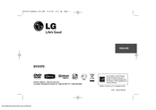 LG DVX470 User Manual