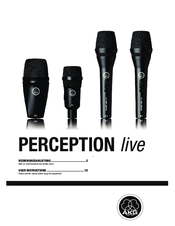 AKG PERCEPTION LIVE P 3 S - User Instructions