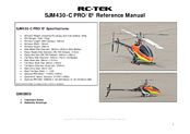 RC-Tek SJM430-C PRO/E2 Reference Manual