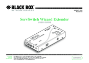 Black Box ServSwitch ACU5013A User Manual