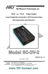 HRT SC-DV-2 User Manual