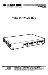 Black Box VIDEO CCTV-A/V HUB User Manual