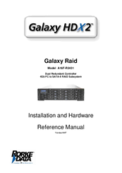 Rorke Data A16F-R2431 Galaxy Raid Installation And Hardware Reference Manual