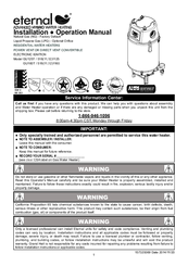 Eternal GU125T Installation And Operation Manual