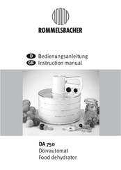 Rommelsbacher DA 750 Manuals |