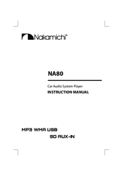 Nakamichi NA80 Instruction Manual