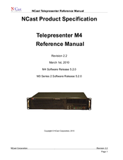 NCast Telepresenter M4 Reference Manual