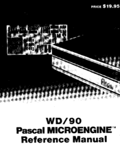Microengine WD/90 Pascal Reference Manual